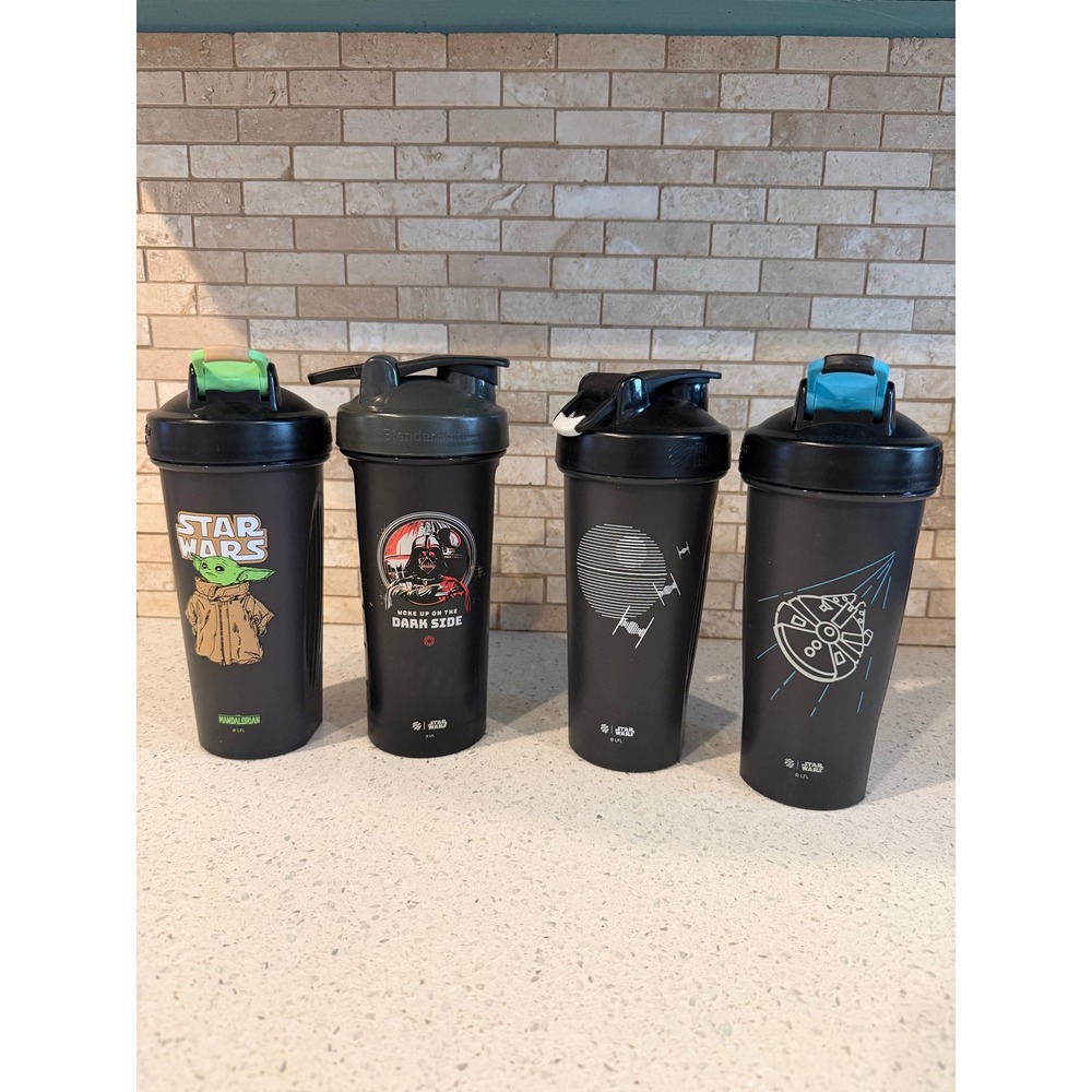 BlenderBottle Star Wars ProSeries Shaker Bottle 28oz Lot of 4